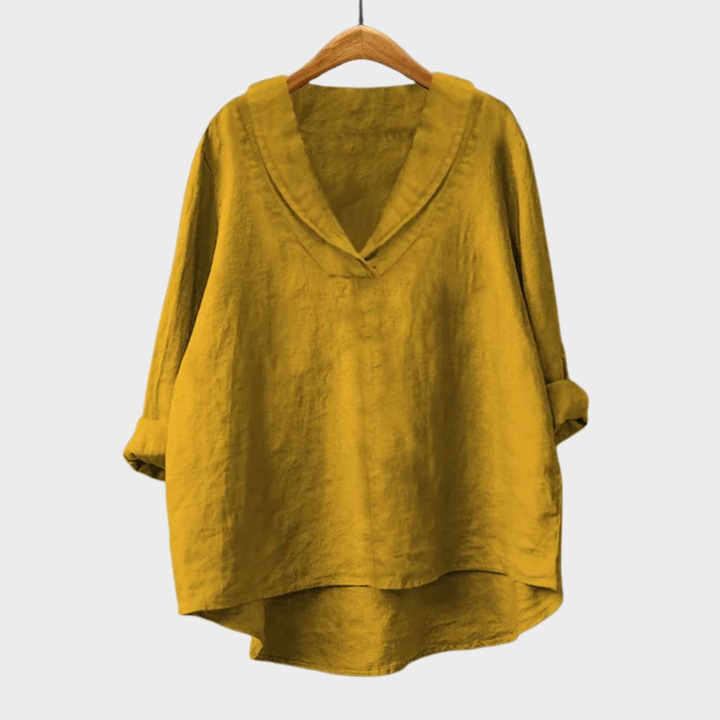 Elowen | Blouse Décontractée Encolure V