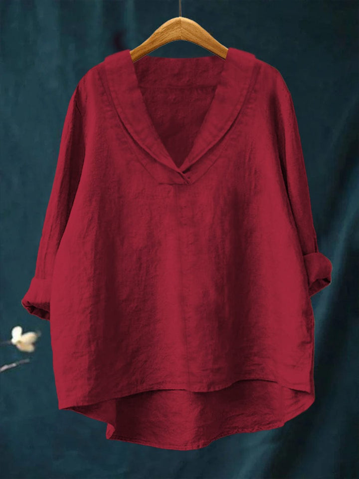 Elowen | Blouse Décontractée Encolure V