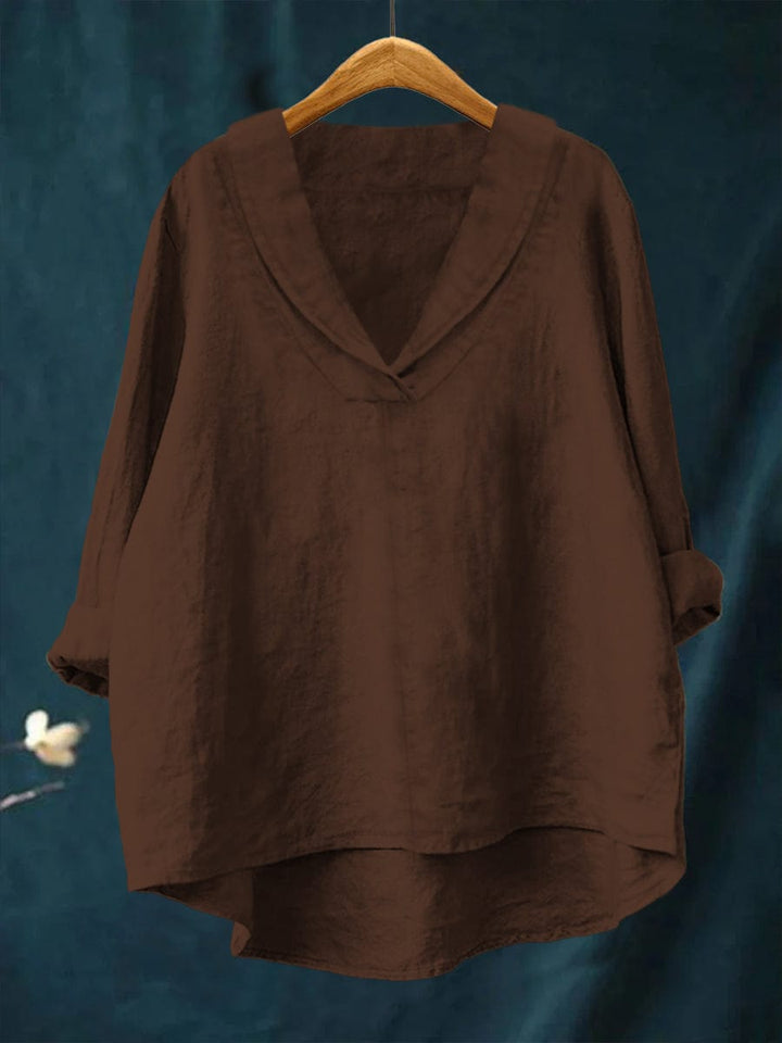 Elowen | Blouse Décontractée Encolure V