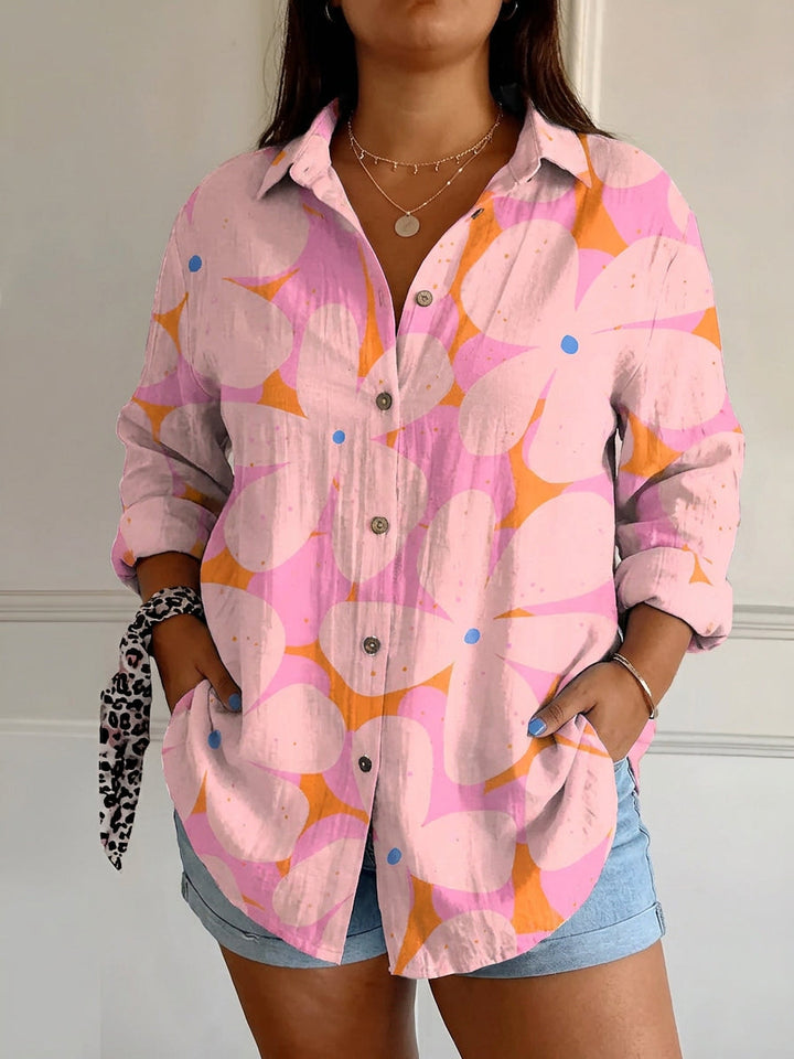 Opaline | Chemisier chic avec motifs fantaisistes