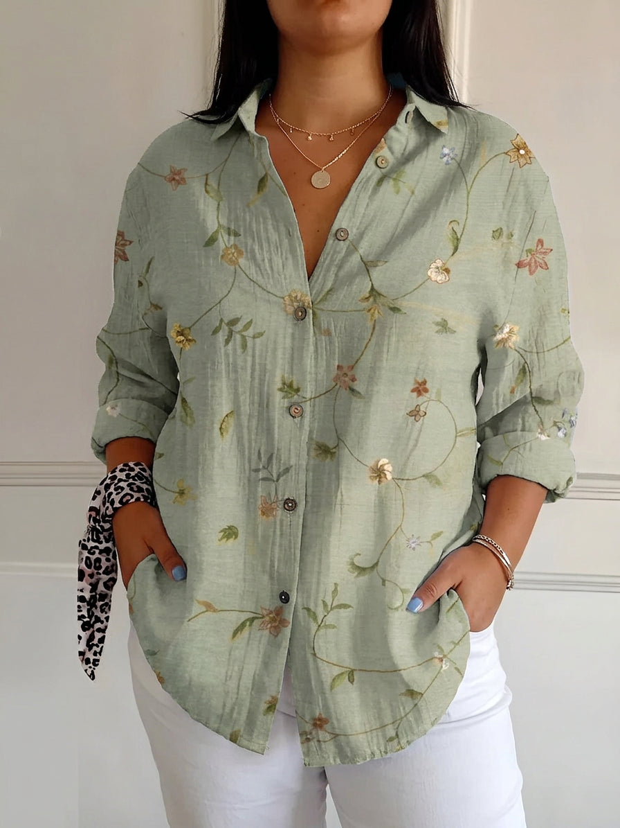 Opaline | Chemisier chic avec motifs fantaisistes