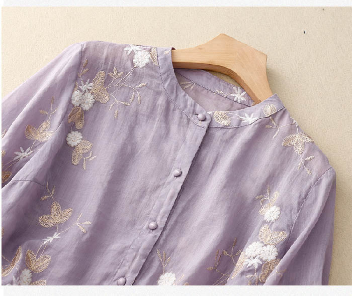 Anouk | Blouse chic aux accents floraux